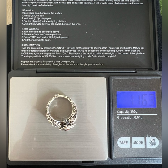 Regal Barbara Bixby Cushion Cut Garnet 925/18k Gold Ring - Picture 6 of 15